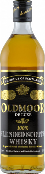 Виски "Oldmoor de Lux" Blended Scotch Whisky, 0.75 л