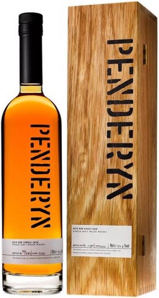 Виски Penderyn, Rich Oak Single Cask (59,8%), wooden box, 0.7 л