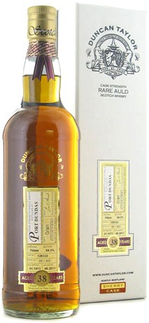 Виски Port Dundas 38 Years Old, "Rare Auld", 1973, gift box, 0.7 л
