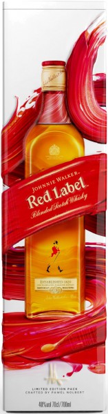 Виски "Red Label", metal box, 0.7 л