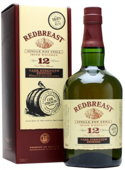 Виски Redbreast, Cask Strength Edition, 12 Years Old, gift box, 0.7 л
