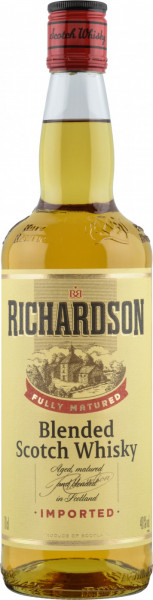 Виски "Richardson" Blended Scotch Whisky, 0.75 л