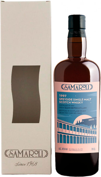 Виски Samaroli, Glen Keith, 1997, gift box, 0.75 л