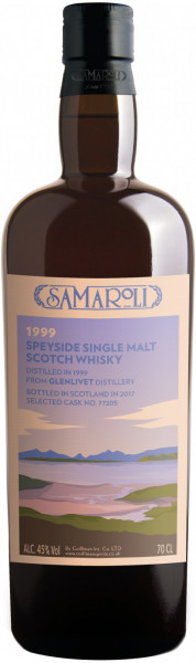 Виски Samaroli, Glenlivet, 1999, 0.75 л