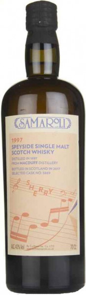 Виски Samaroli, "Macduff" Sherry, 1997, 0.7 л