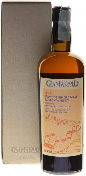Виски Samaroli, "Macduff" Sherry, 1997, gift box, 0.7 л