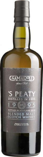 Виски Samaroli, 'S Peaty, 1995, 0.75 л