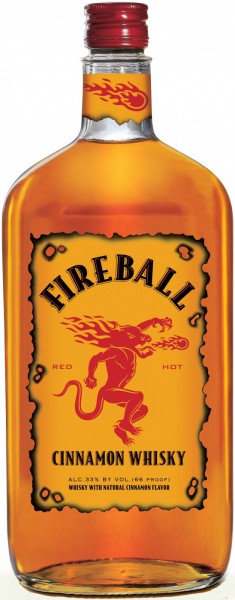 Виски Sazerac, "Fireball" Cinnamon Whisky, 1 л