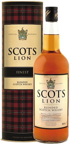 Виски "Scots Lion", in tube, 1 л