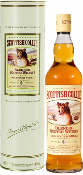 Виски "Scottish Collie", in tube, 1 л