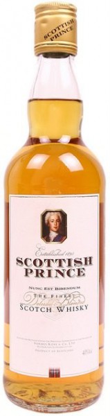 Виски "Scottish Prince", Blend Scotch Whisky, 0.7 л