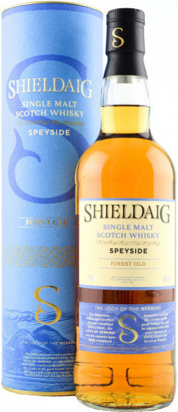Виски Shieldaig Speyside, Finest Old, in tube, 0.7 л