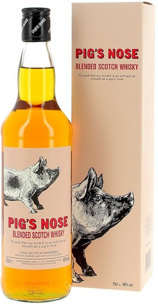 Виски Spencerfield Spirit, "Pig's Nose", gift box, 0.7 л