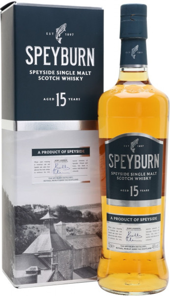 Виски "Speyburn" 15 Years, gift box, 0.7 л