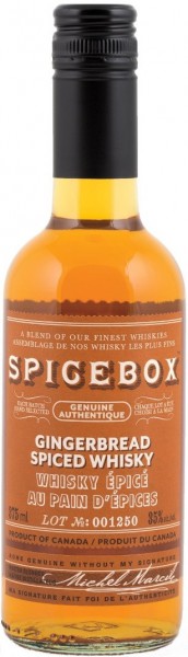 Виски "Spicebox" Gingerbread, 0.375 л