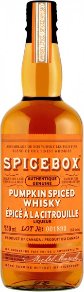 Виски "Spicebox" Pumpkin, 0.75 л