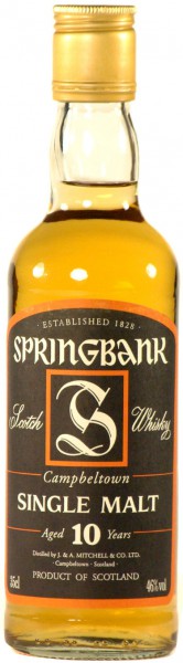 Виски Springbank 10 years old, 0.35 л