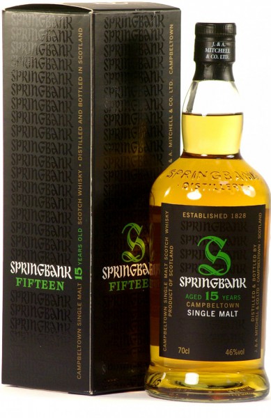 Виски Springbank 15 years old, gift box, 0.7 л