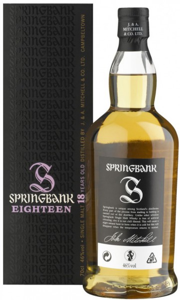 Виски Springbank 18 Years Old, gift box, 0.7 л