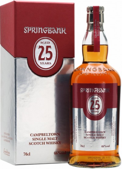 Виски "Springbank" 25 Years Old, gift box, 0.7 л