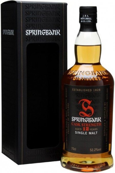 Виски "Springbank" Cask Strength, 12 Years Old, gift box, 0.7 л
