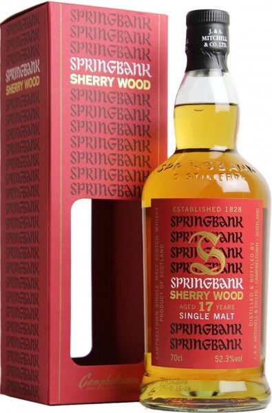 Виски "Springbank" Sherry Wood, 17 Years Old, gift box, 0.7 л