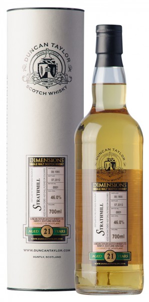 Виски "Strathmill" 21 Years Old, "Dimensions", Speyside, 1990, gift box, 0.7 л