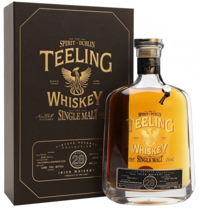 Виски Teeling, Single Malt Irish Whiskey 28 Years Old, gift box, 0.7 л