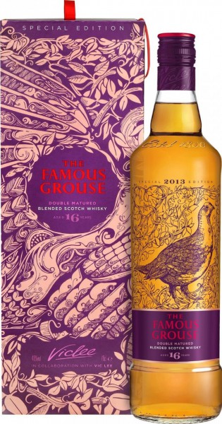 Виски "The Famous Grouse" Double Matured, 16 Years Old, gift box, 0.7 л