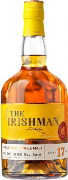 Виски "The Irishman" 17 Years Old Single Malt, 0.7 л
