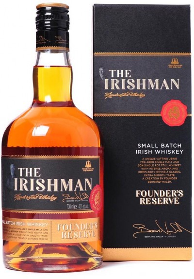 Виски "The Irishman" Founder's Reserve, gift box, 0.7 л