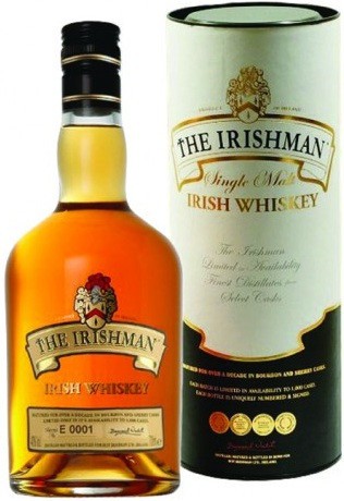 Виски "The Irishman" Single Malt, in tube, 0.7 л