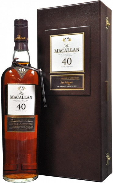 Виски The Macallan, 40 Years Old Limited Release, gift box, 0.7 л