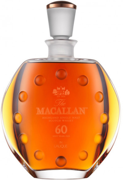 Виски The Macallan in Lalique, 60 Years Old, gift box, 0.7 л