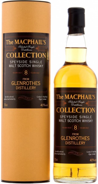 Виски The MacPhail’s Collection from Glenrothes, 8 yo, in tube, 0.7 л