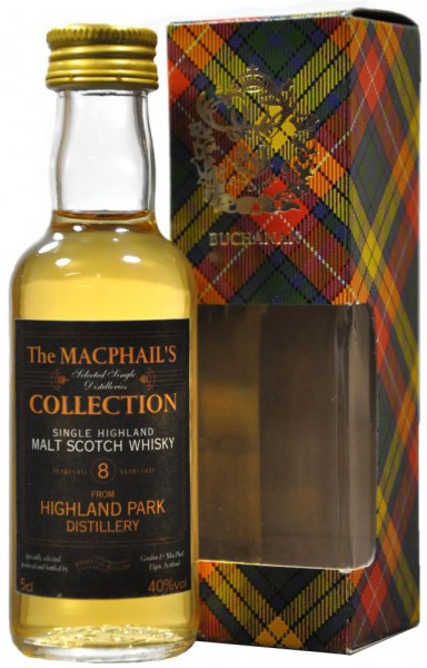 Виски The MacPhail’s Collection from Highland Park, 8 YO, gift box, 50 мл