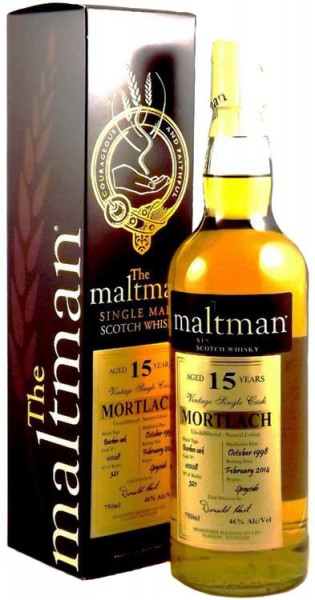 Виски "The Maltman" Mortlach 15 Years Old, gift box, 0.7 л