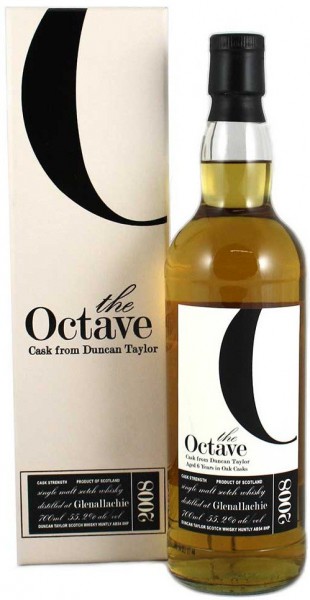 Виски "The Octave" Glenallachie, 6 Years Old, 2008, gift box, 0.7 л