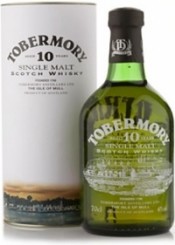Виски Tobermory 10 years old, gift box, 0.7 л