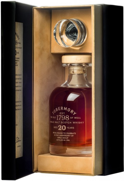 Виски Tobermory 20 years old Special Release, gift box, 0.7 л