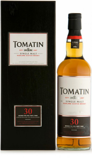 Виски Tomatin 30 years old, gift box, 0.7 л