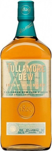 Виски "Tullamore Dew" Caribbean Rum Cask Finish, 0.7 л