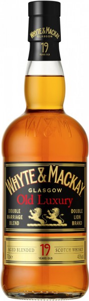 Виски "Whyte & Mackay" Old Luxury 19 years old, 0.7 л