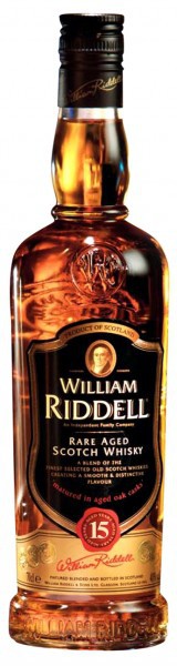 Виски William Riddell 15 Years Old, 0.7 л