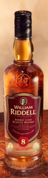 Виски William Riddell Sherry cask 8 years old, 0.7 л