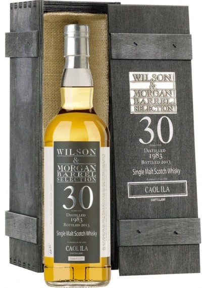 Виски Wilson & Morgan, "Caol Ila" 30 Years Old, 1983, wooden box, 0.7 л