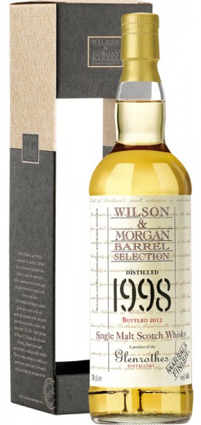 Виски Wilson & Morgan, "Glenrothes", 1998, gift box, 0.7 л