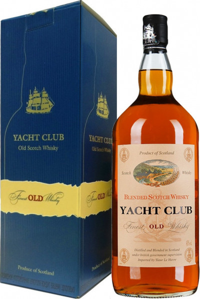 Виски "Yacht Club", gift box, 4.5 л