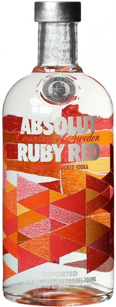 Водка Absolut Ruby Red, 0.75 л