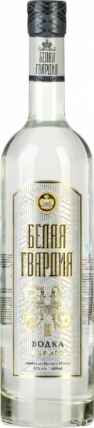 Водка "Belaya Gvardiya", 0.5 л